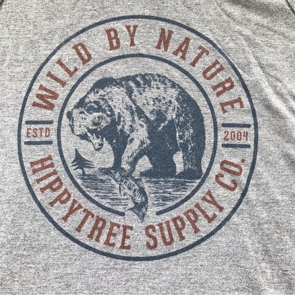 Mens HippyTree Supply Co Tee BISON Wild by Nature Tank